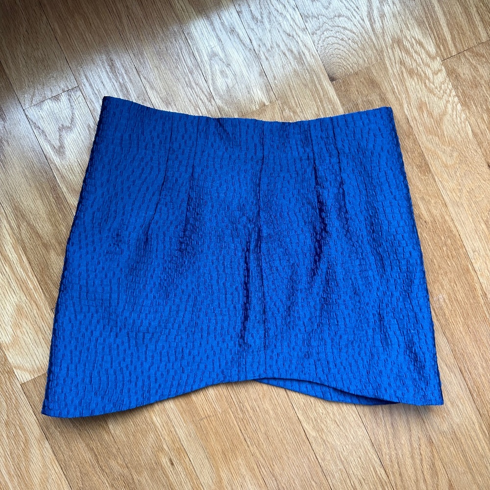 Zara Royal Blue Skirt